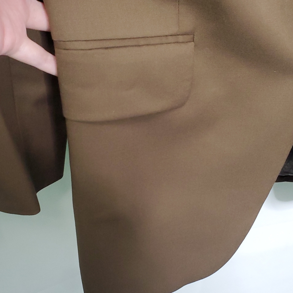MICHAEL MICHAEL KORS Light Brown Wool Three Button Sports Coat 42 - Picture 10 of 16